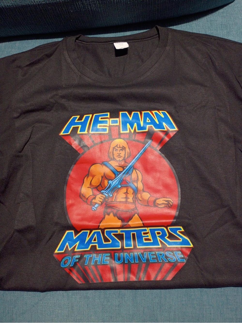 He-Man Masters of the Universe Black Graphic Tee